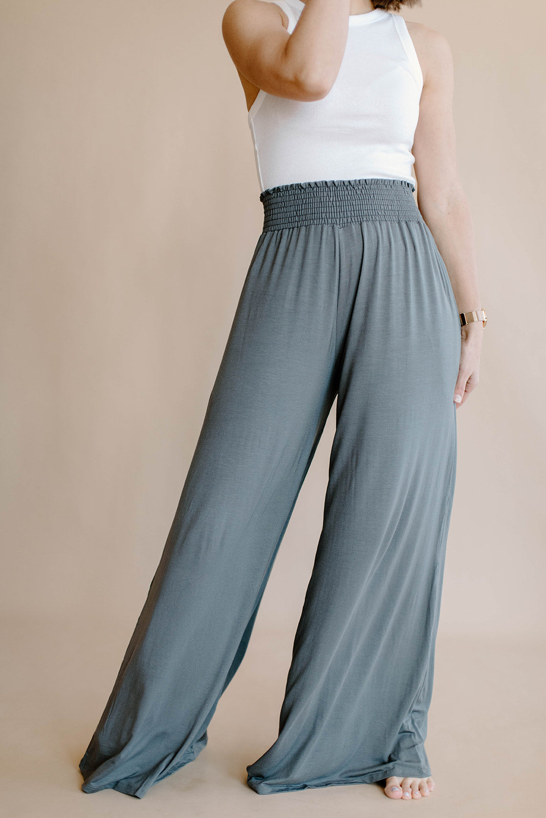 Brooklyn Bamboo Palazzo Pants