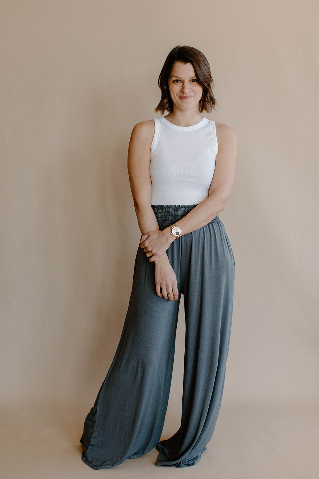 Brooklyn Bamboo Palazzo Pants