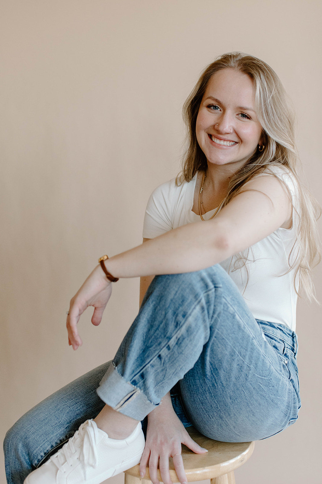 Helena High Rise Comfort Cuffed Jean