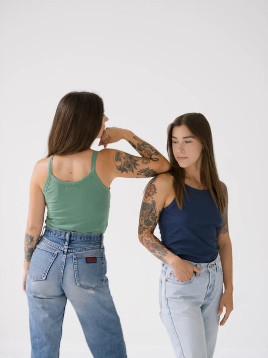The Jessie Everyday Navy Tank