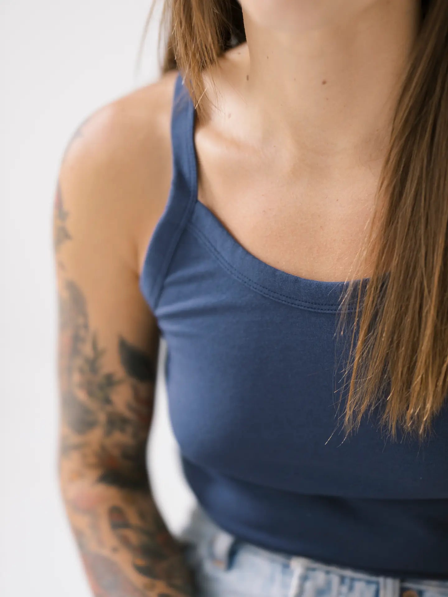 The Jessie Everyday Navy Tank
