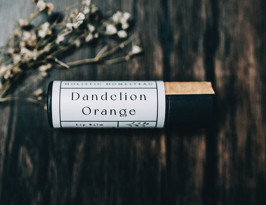 Dandelion Orange Herbal Lip Balm