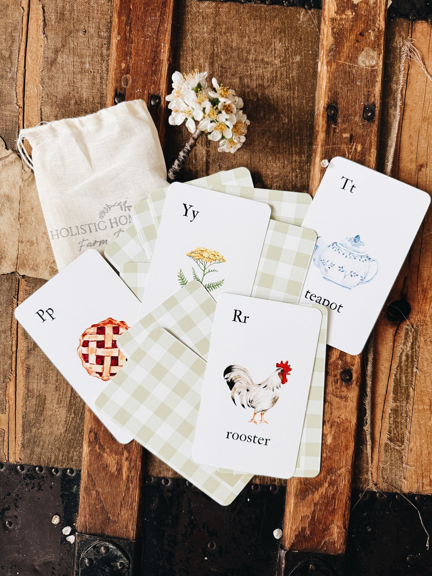 Homestead Alphabet Flash Cards