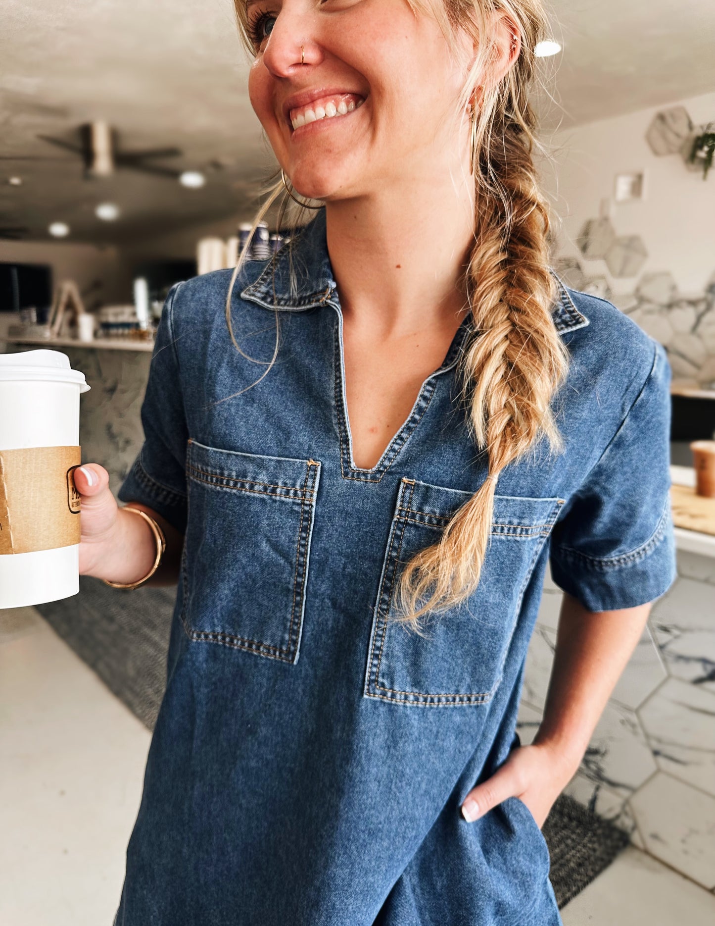 Karla Denim Dress